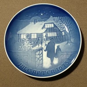 1973 Bing & Grondahl Copenhagen Christmas plate